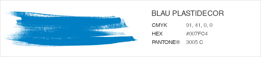 Blau plastidecor - Color personalitzat per penjador infantil